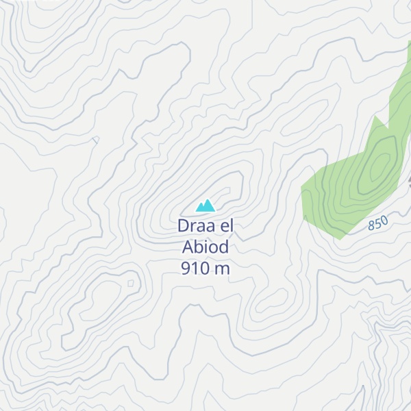 Map of Draa el Abiod