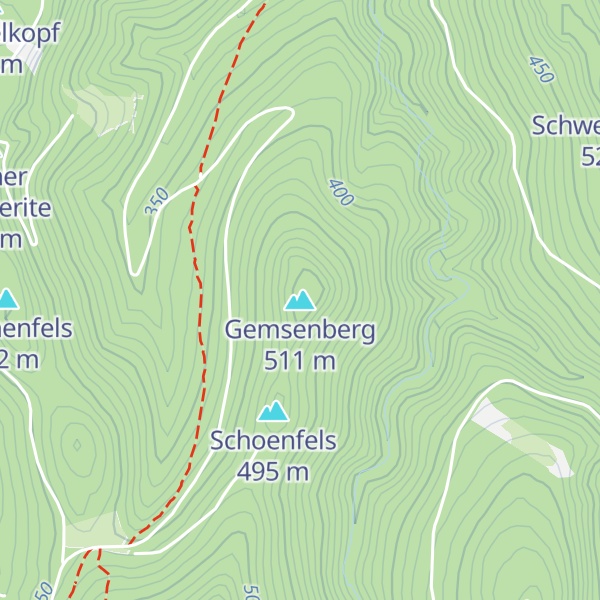 Map of Gemsenberg