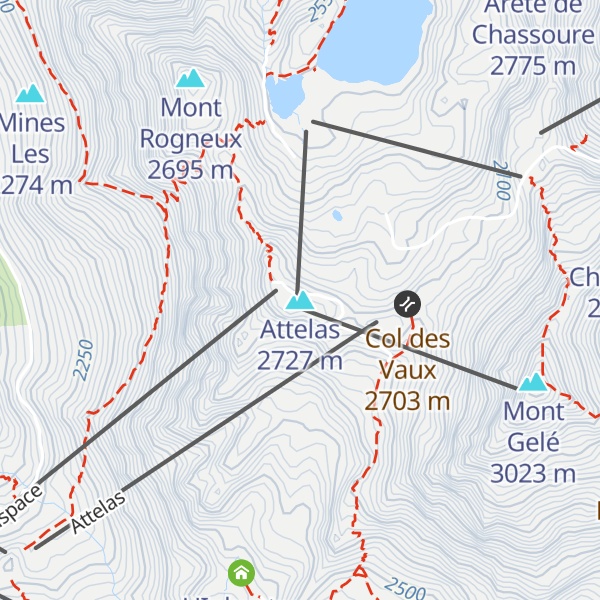 Map of Attelas