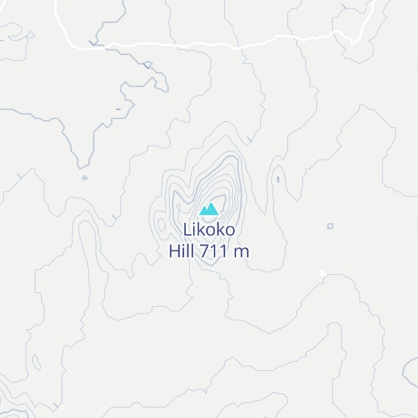 Map of Likoko Hill