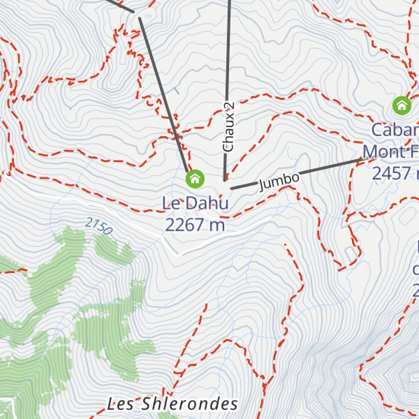 Map of Ecuries de la Chaux