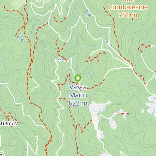 Map of Vasca Marin