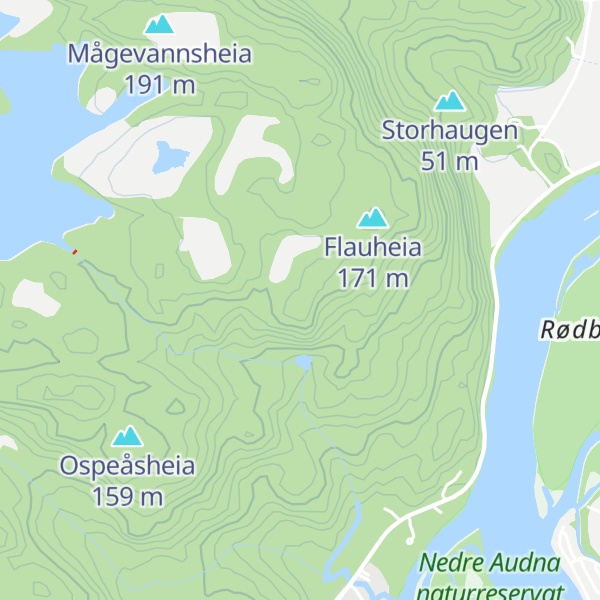 Map of Vardeheia