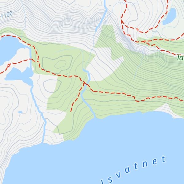 Map of Rembesdalseter