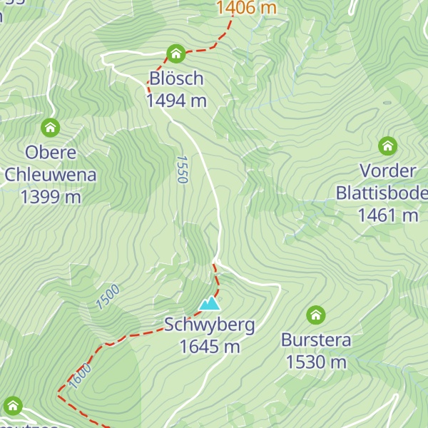 Map of Alp Grosser Schwyberg
