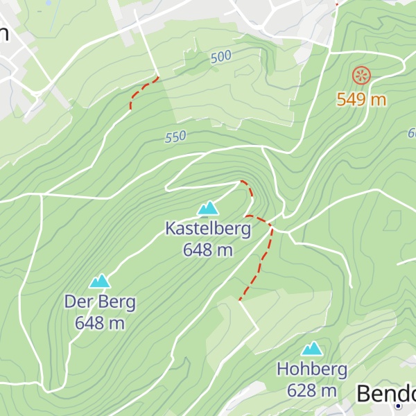 Map of Kastelberg