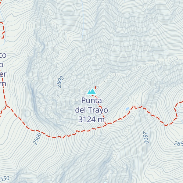 Map of Punta del Trayo