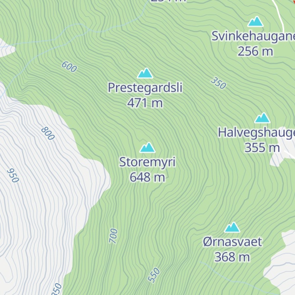 Map of Storemyri