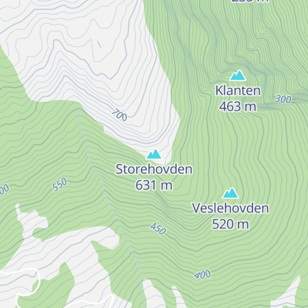 Map of Storehovden