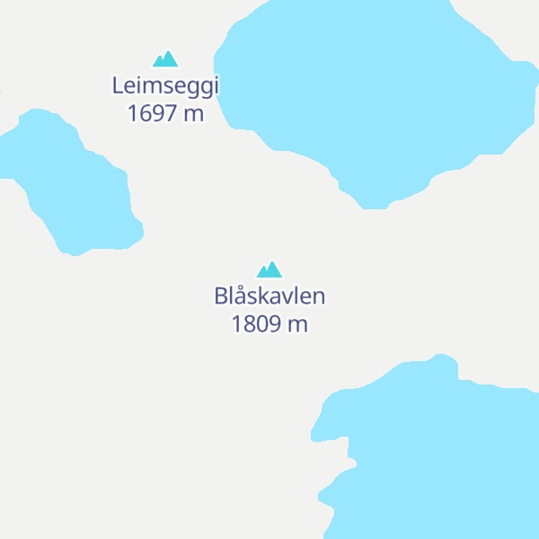 Map of Blåskavlen