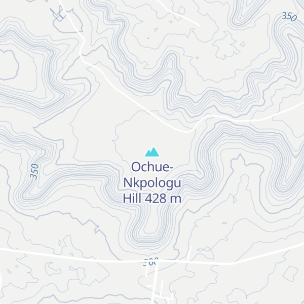 Map of Ochue-Nkpologu Hill