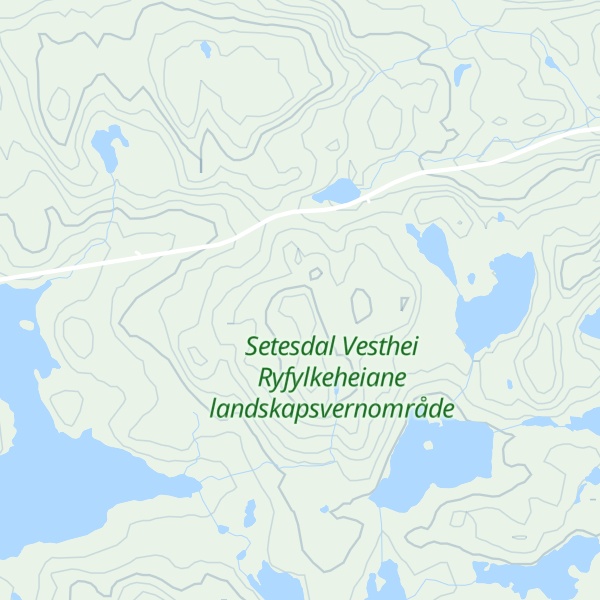 Map of Kvislevassnuten