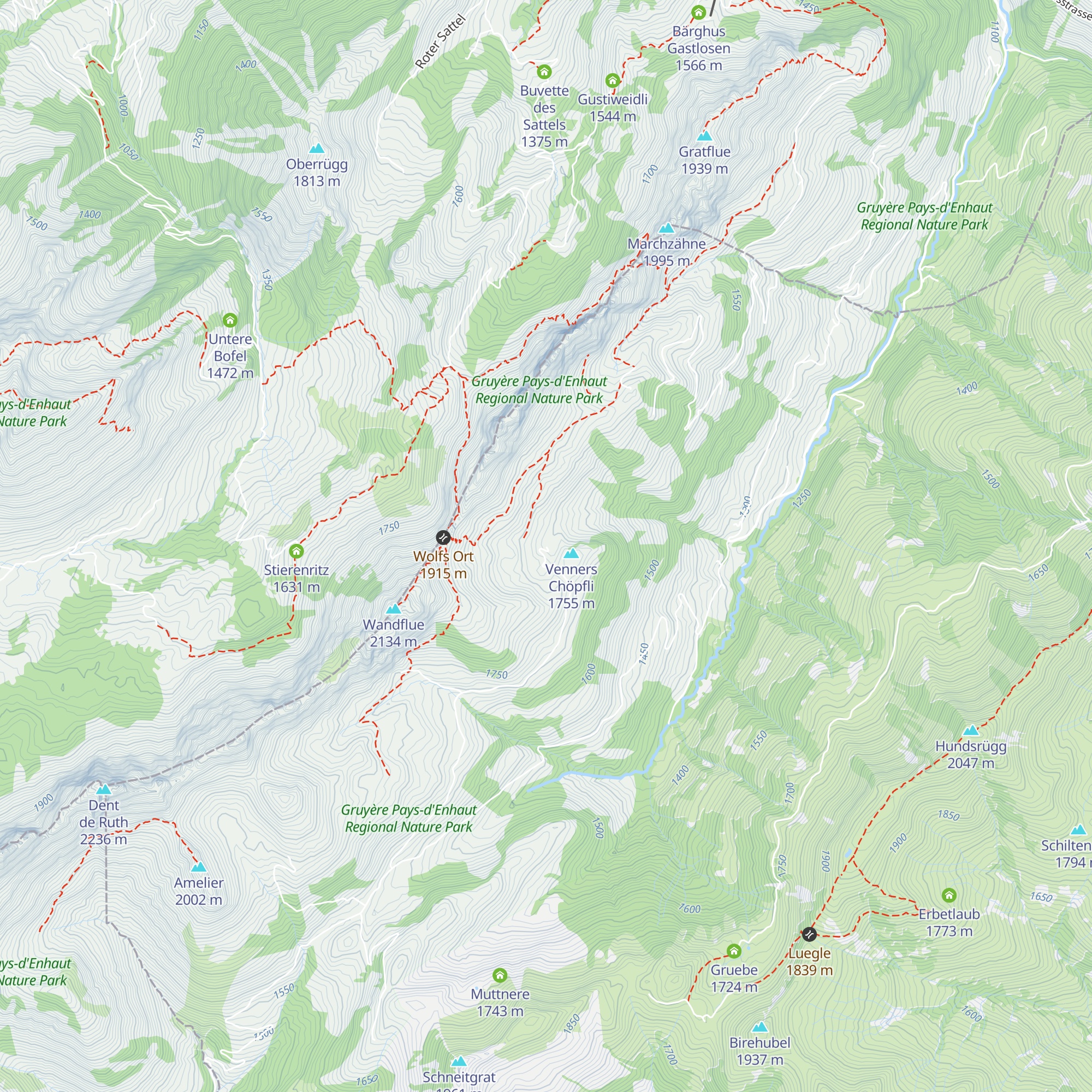 Oberi Bire map