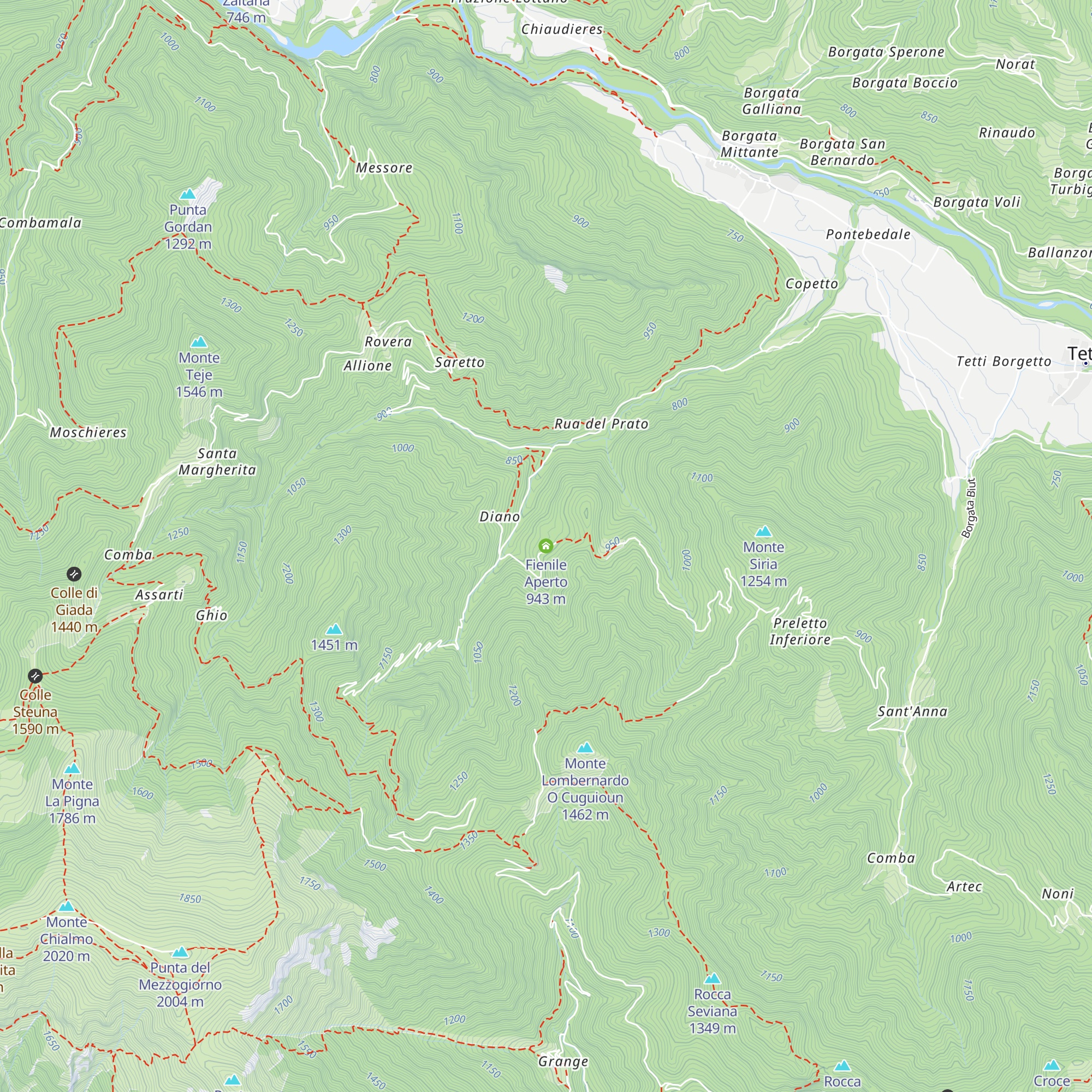 Fienile Aperto map