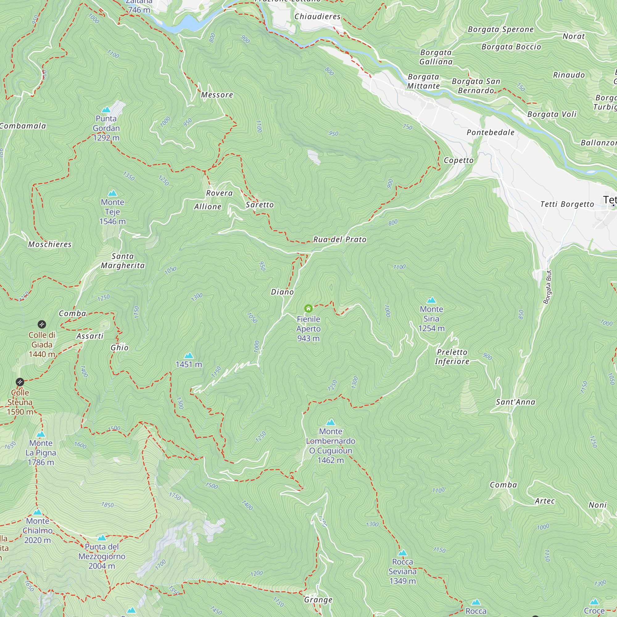 Fienile Aperto map