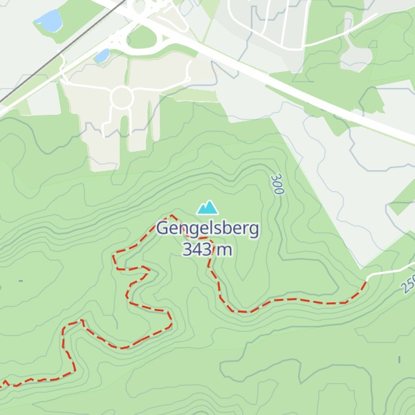 Map of Gengelsberg