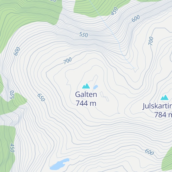 Map of Galten