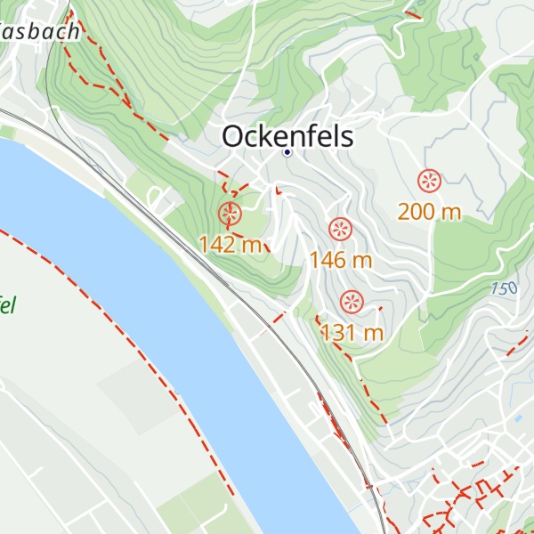 Map of Burg Ockenfels