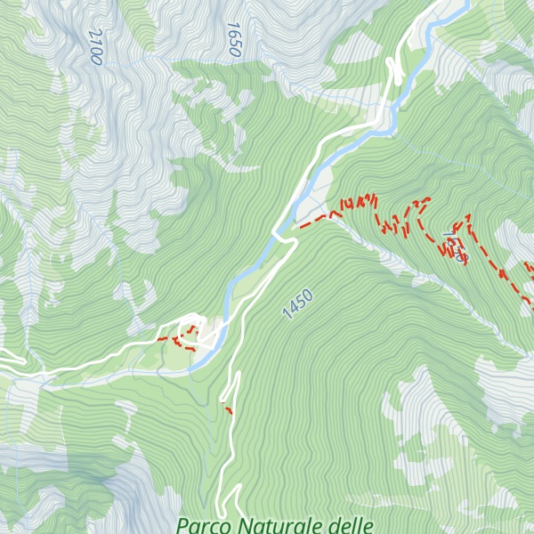 Map of Hotel-Terme Reali di Valdieri