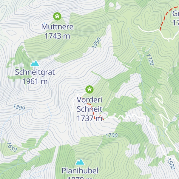 Map of Vorderi Schneit
