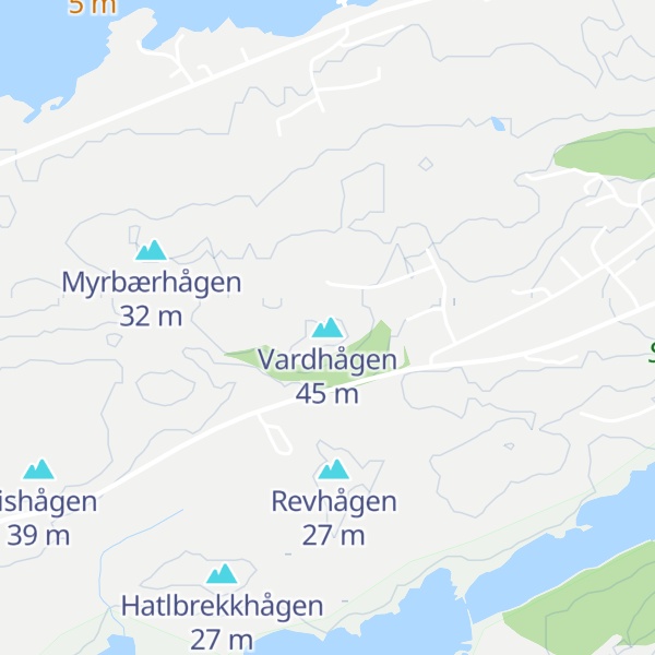 Map of Vardhågen