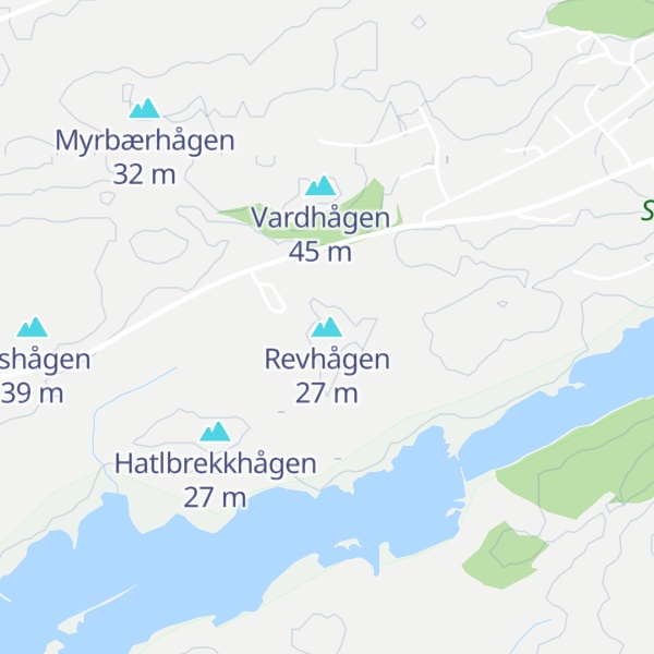 Map of Revhågen