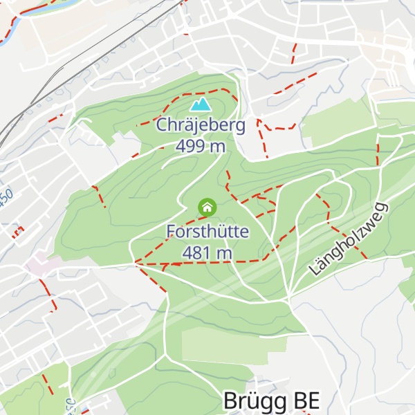 Map of Forsthütte