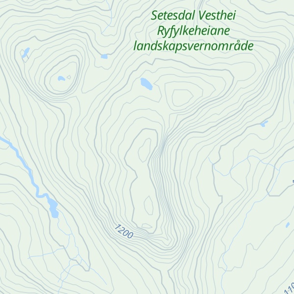 Map of Skordalsnuten