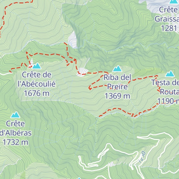 Map of Chez Titin