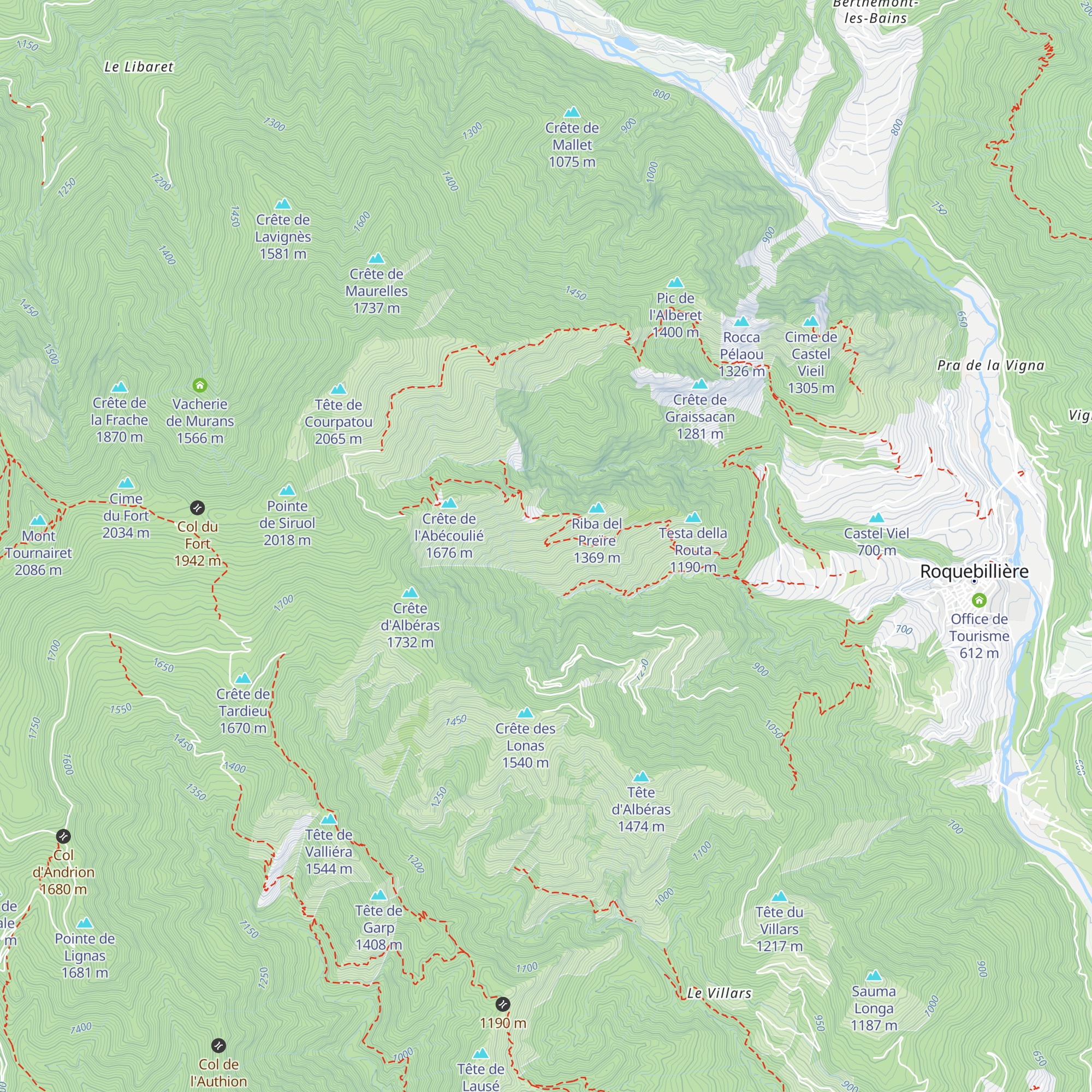 Chez Titin map