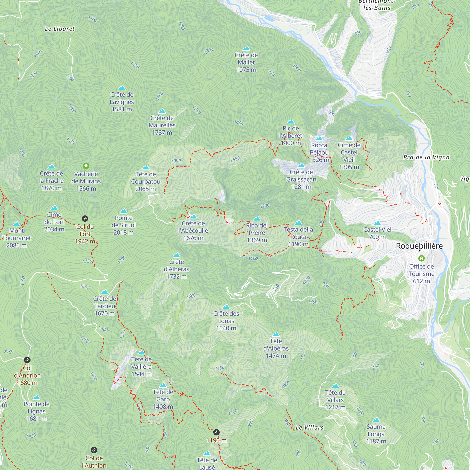 Chez Titin map