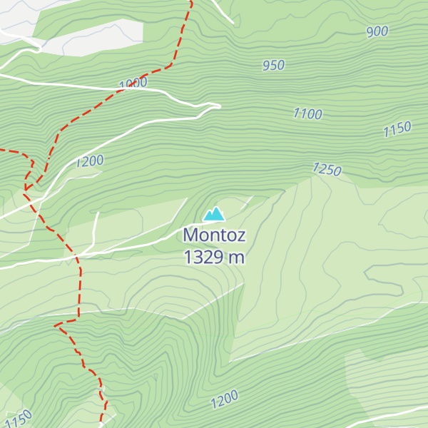 Map of Montoz