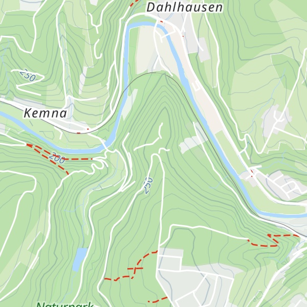 Map of Schutzhütte am Wuppertaler Rundweg