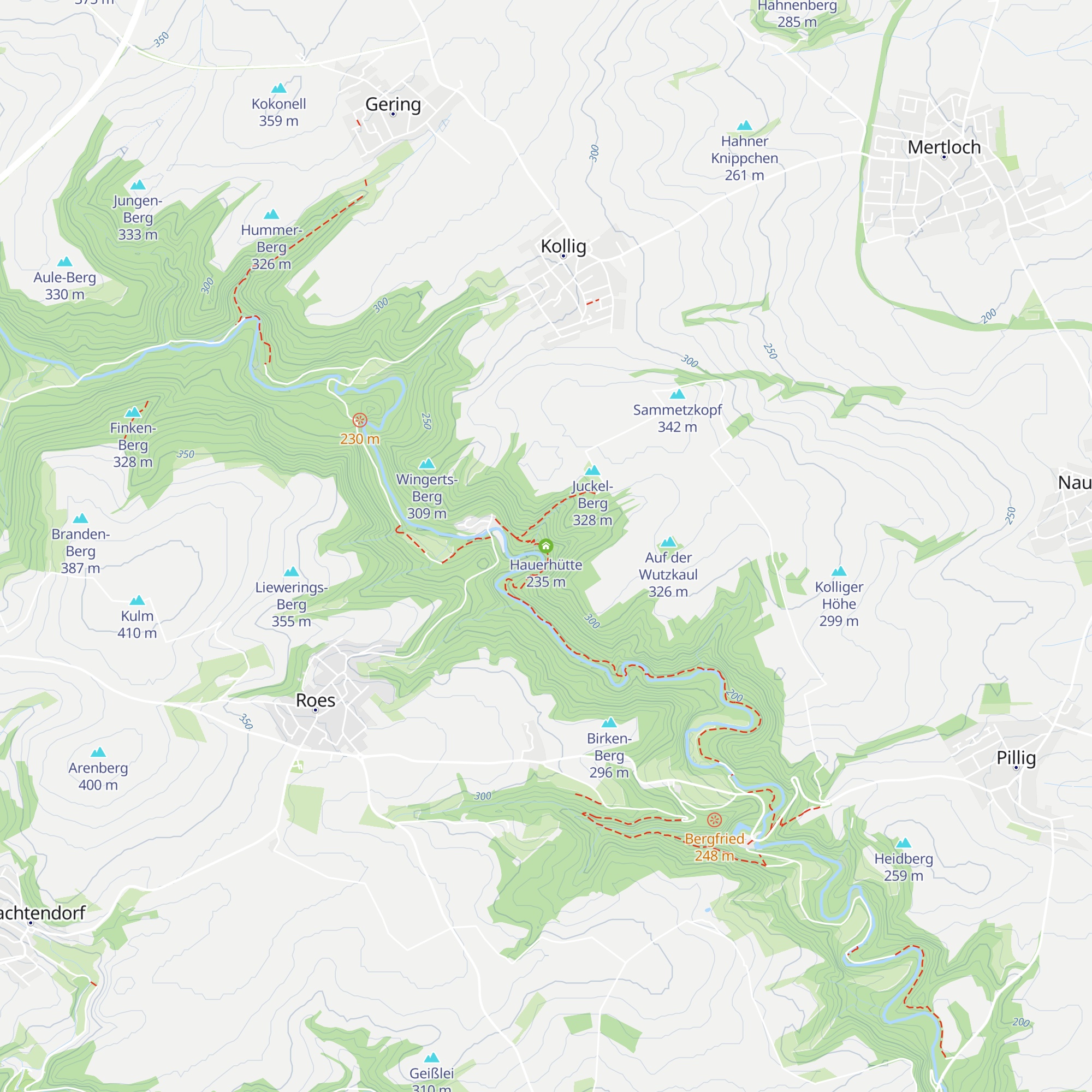 Hauerhütte map