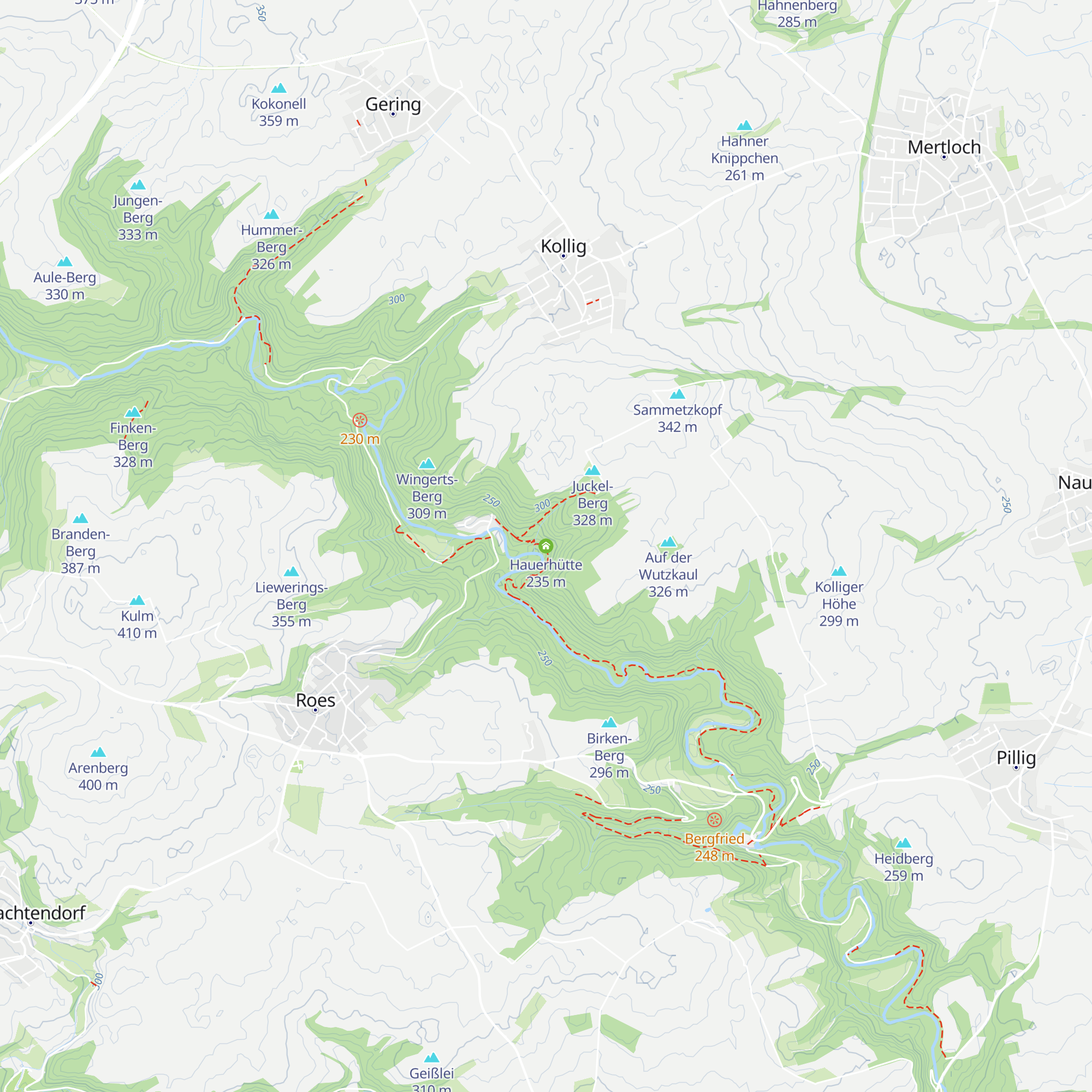 Hauerhütte map