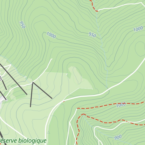 Map of Crête des Myrtilles