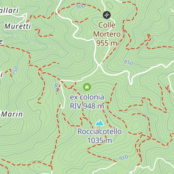 Map of ex colonia RIV