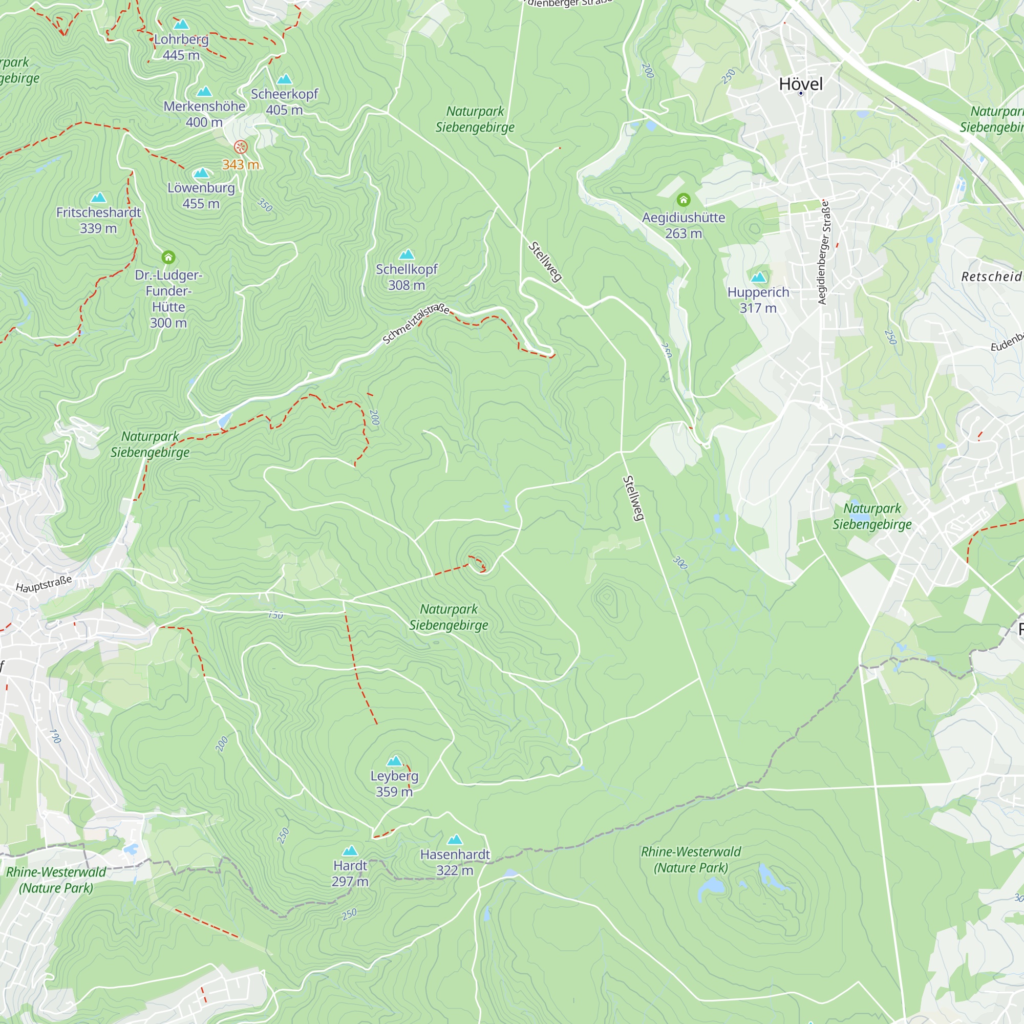 Florianshütte map