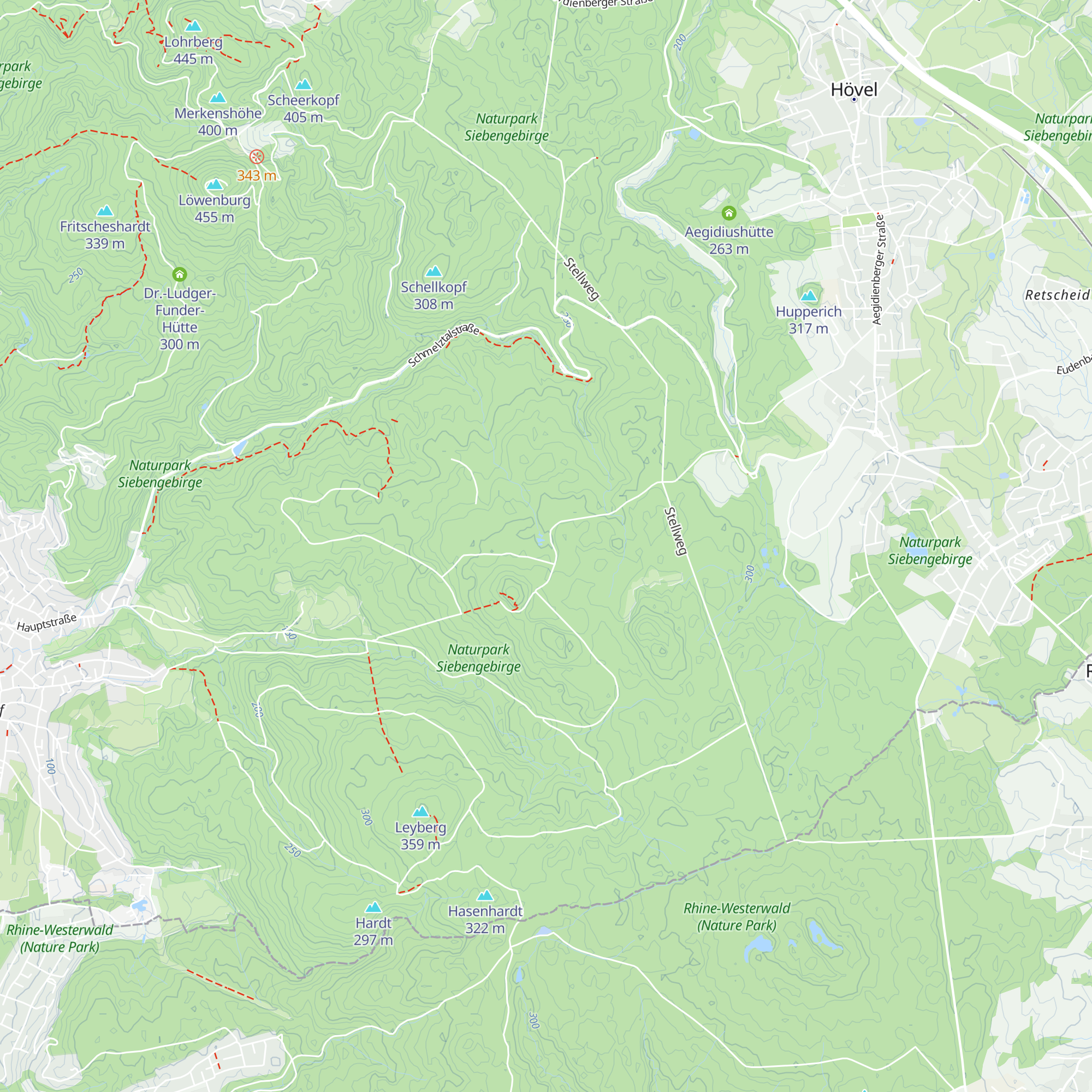 Florianshütte map