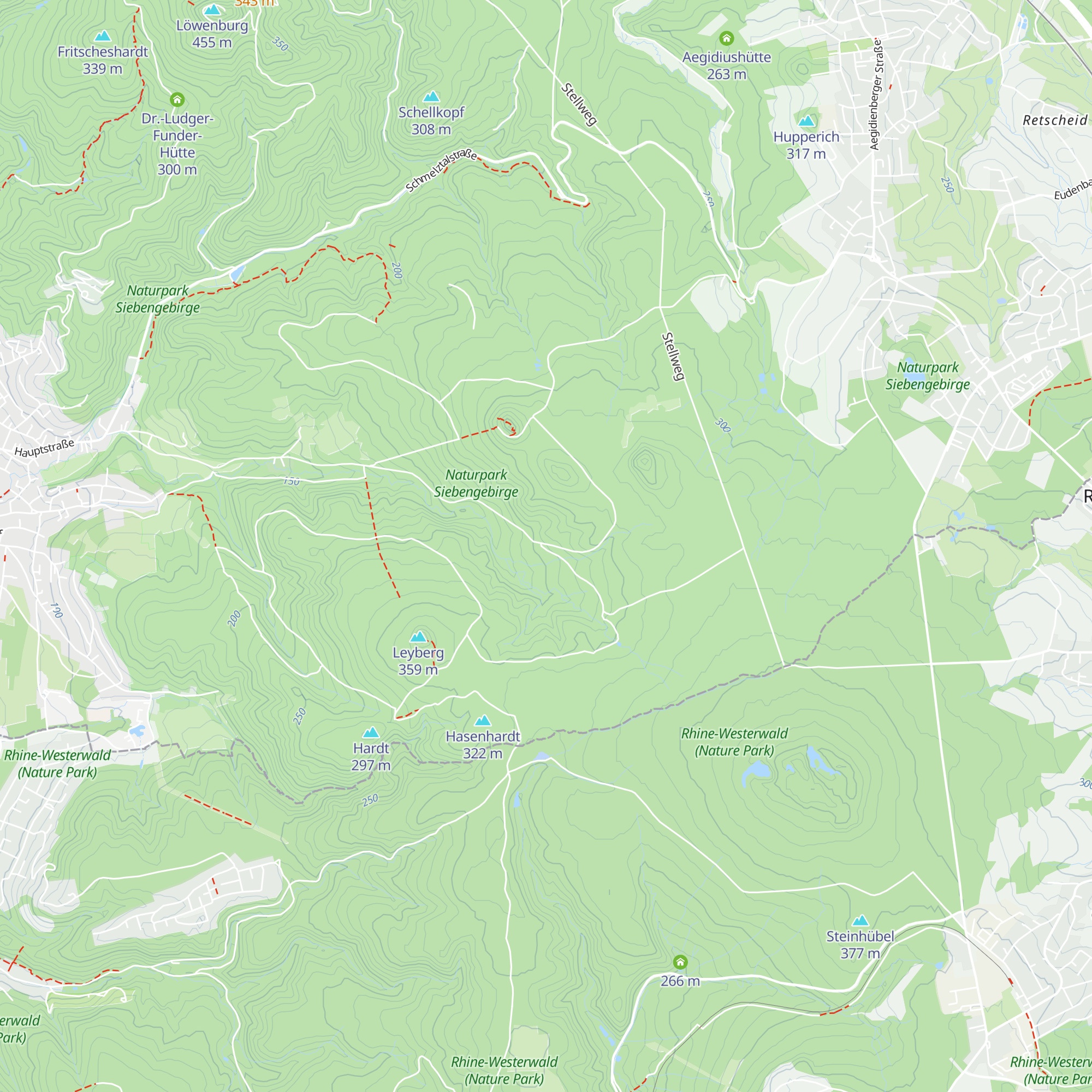Mäckihütte Om Huselt map