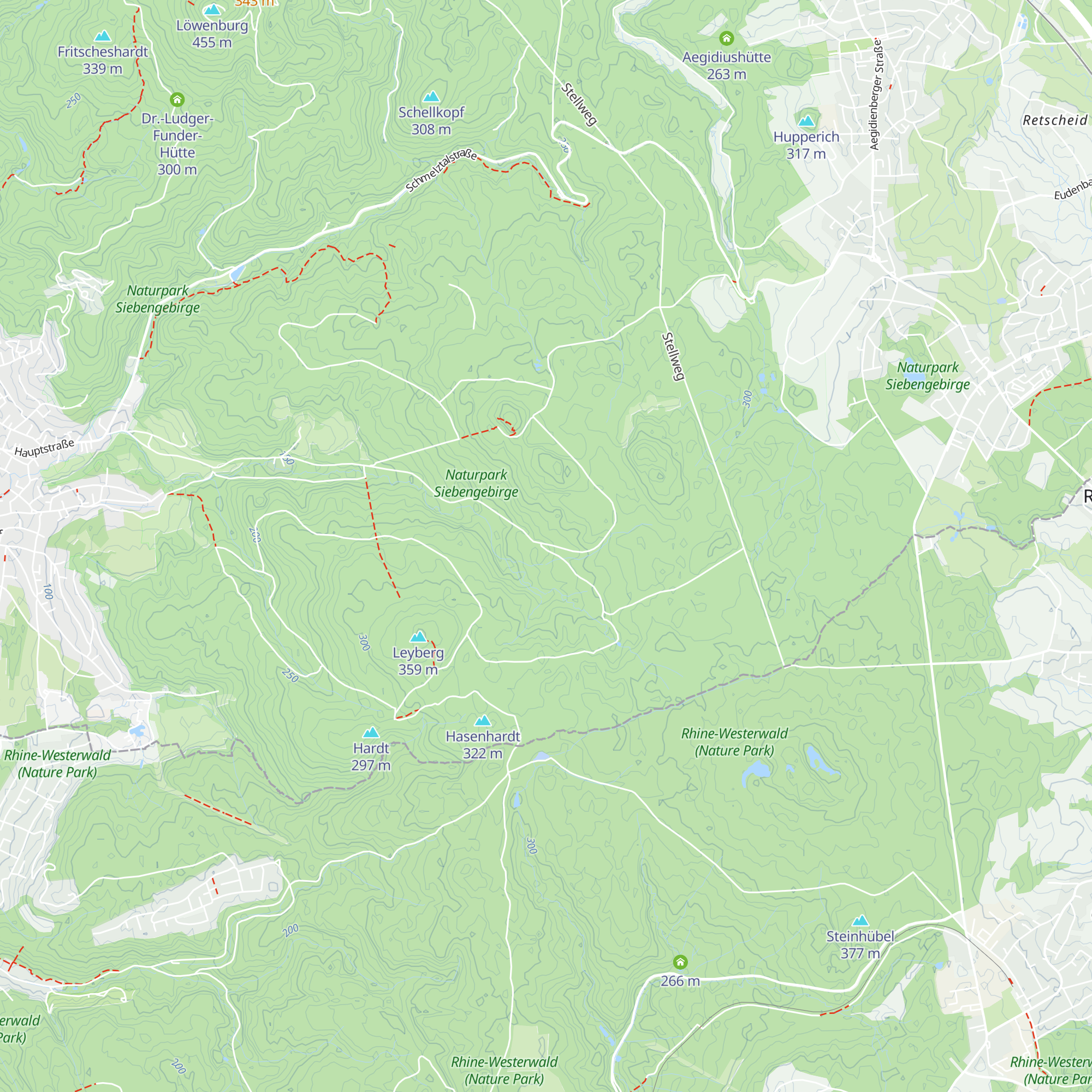 Mäckihütte Om Huselt map