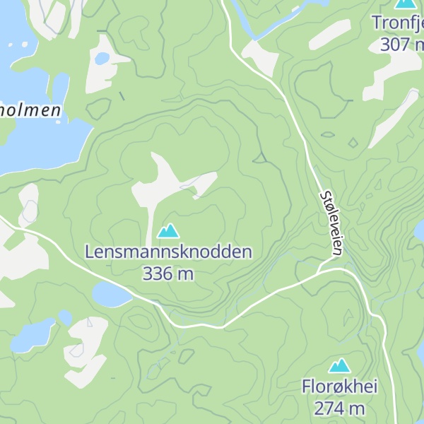 Map of Jernkleivfjell