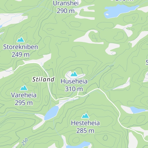 Map of Huseheia