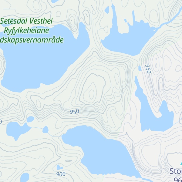 Map of Tjondals Knuten