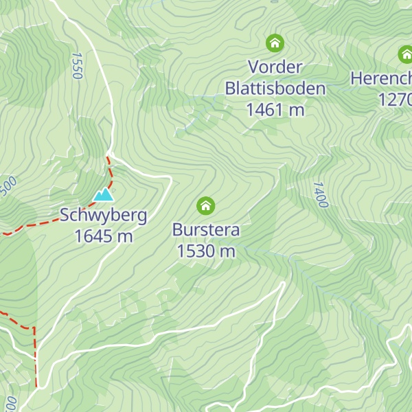 Map of Burstera