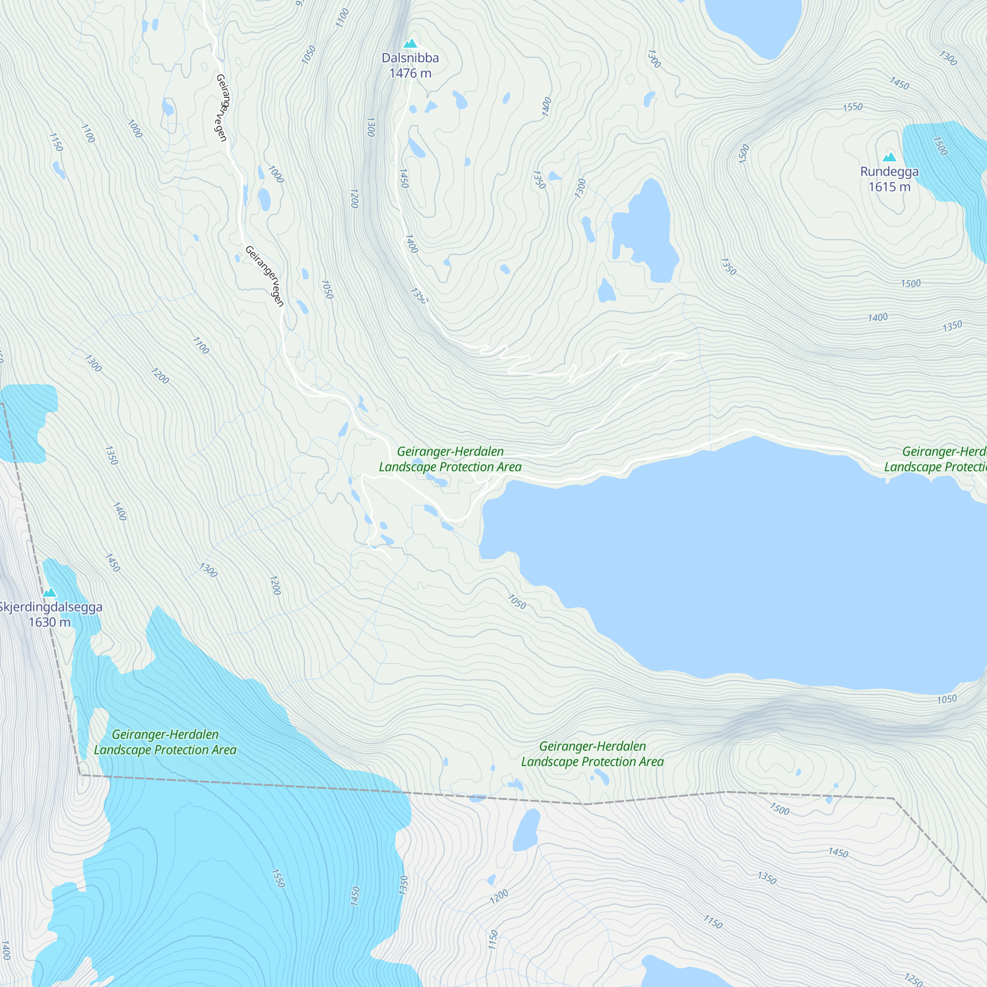 Djupvasshytta map