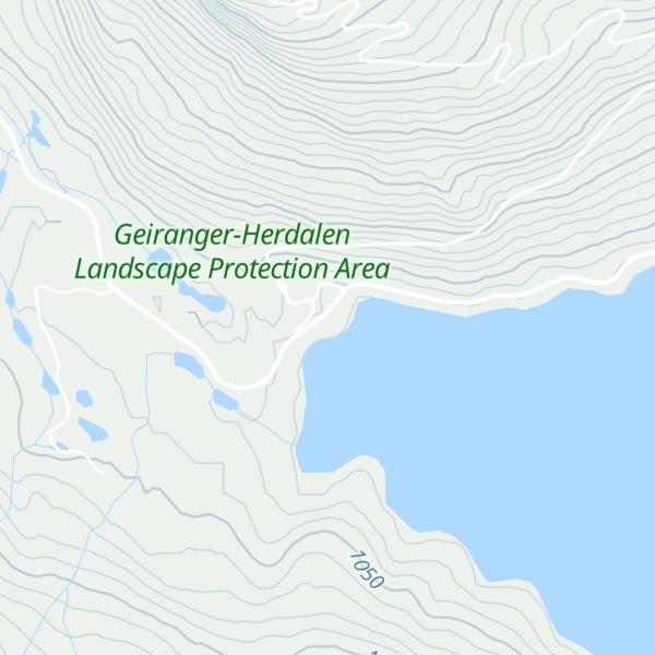 Map of Djupvasshytta