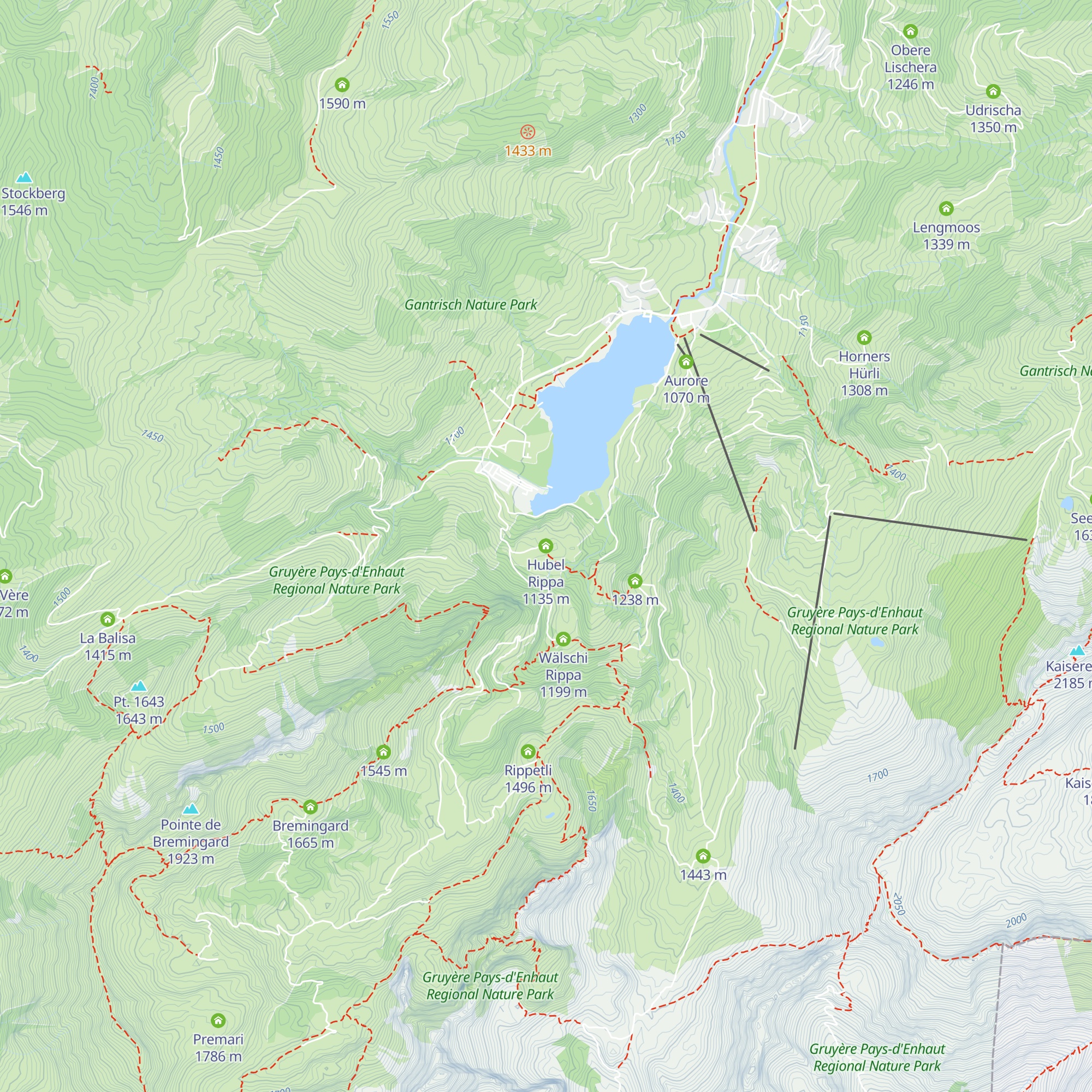 Hubel Rippa map