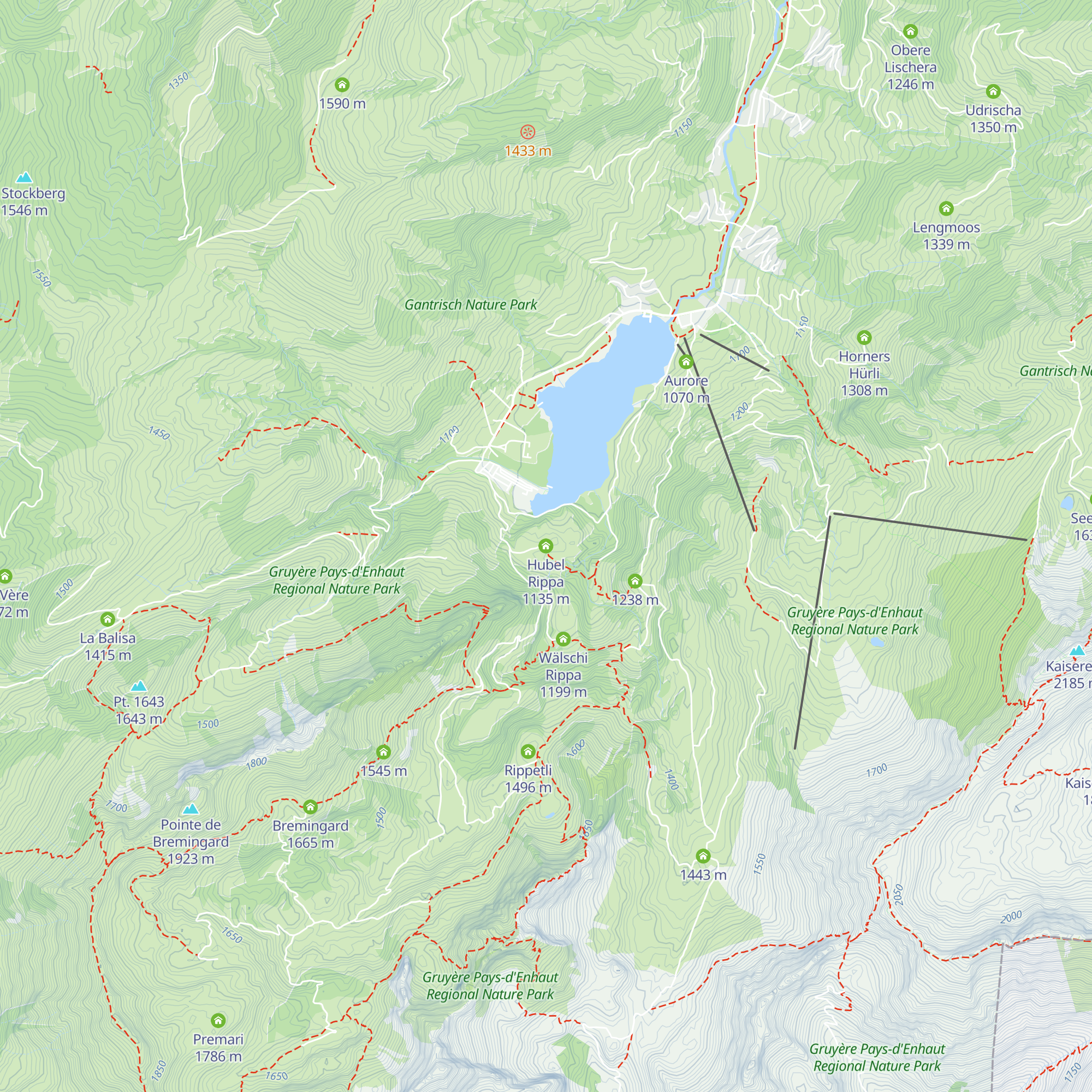 Hubel Rippa map