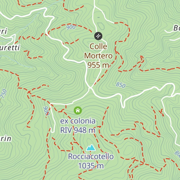 Map of Albergo "Pra Martino"